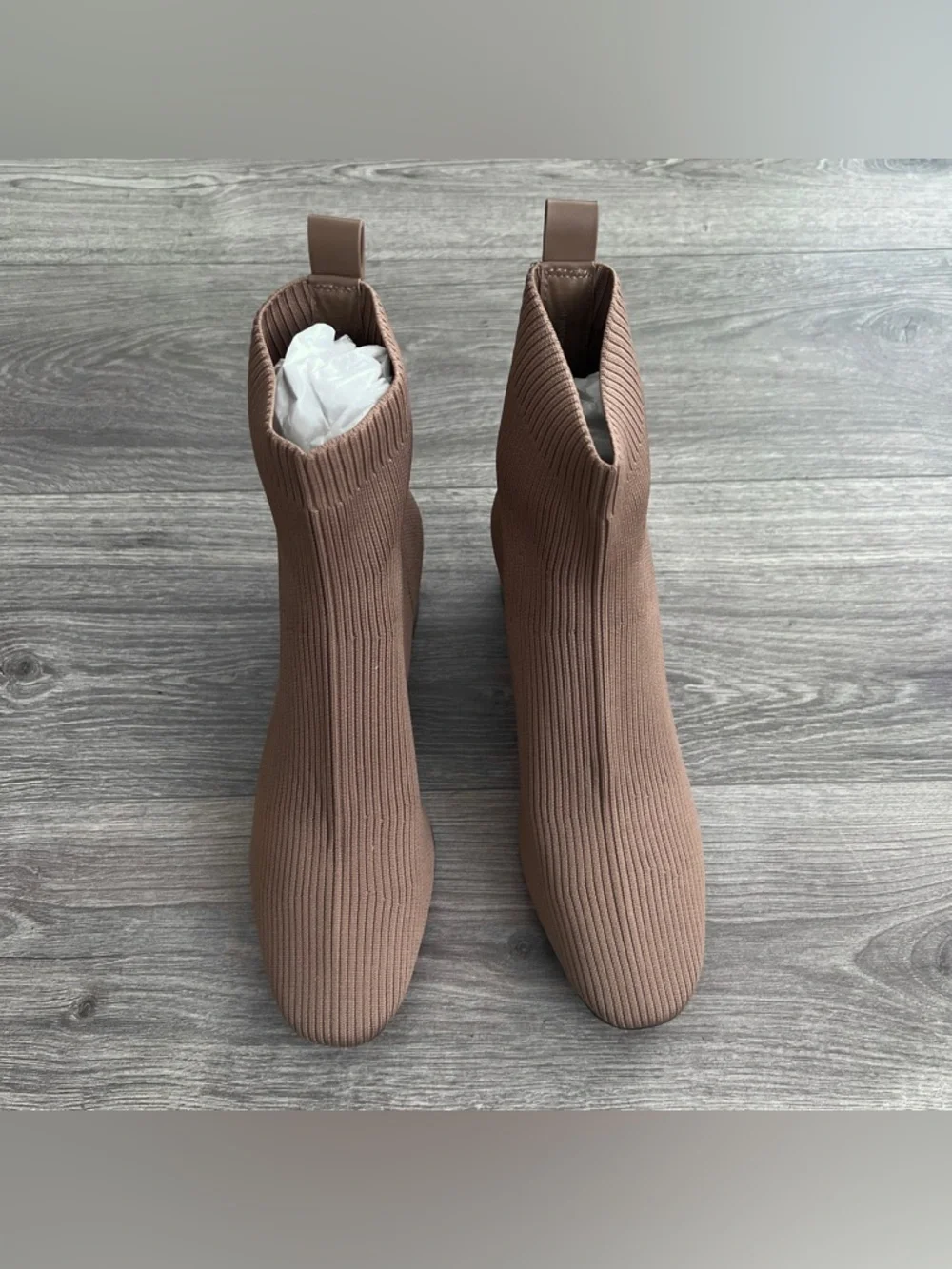 EVERLANE The Glove Boot Size 11 Tan Mocha ReKnit 2